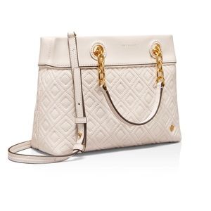 TORY BURCH
Fleming Small Leather Tote. New with tag